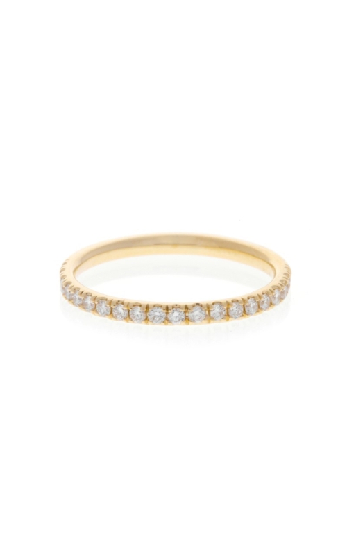 14K Yellow Gold Diamond Wedding Band