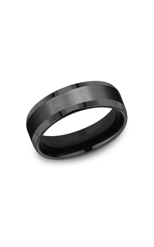 Black Titanium 7mm Wedding Band