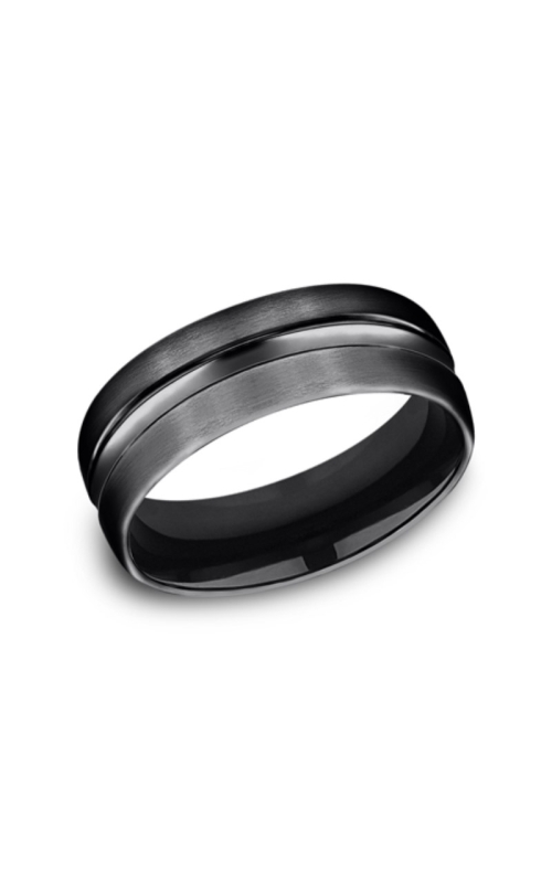 Black Titanium 7.5mm Wedding Band