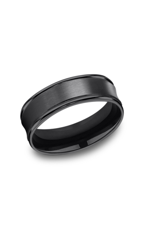 Black Titanium 7.5mm Wedding Band