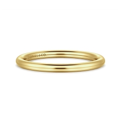 14K Yellow Gold Wedding Band