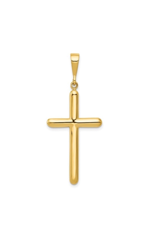 14K Yellow Gold Cross Pendant