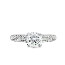 Lab Grown Diamond Center Engagement Ring