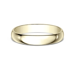 14k Yellow Gold 4mm Wedding Band SIZE 8