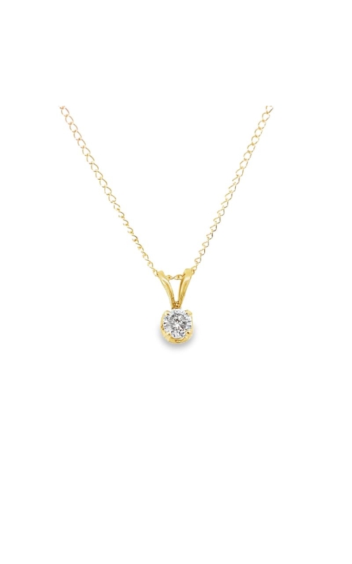 Estate Diamond Solitiare Pendant