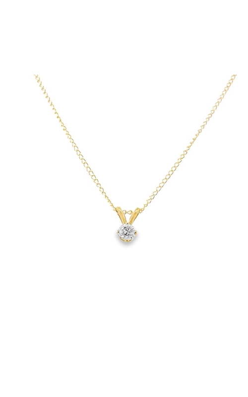 Estate Diamond Solitaire Pendant