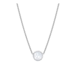 Tacori Floating Bezel Necklace featuring Chalcedony
