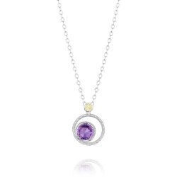 Tacori Bold Bloom Necklace featuring Amethyst