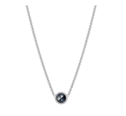 Black Onyx Bezel Necklace