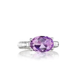 Tacori Amethyst Silver Ring