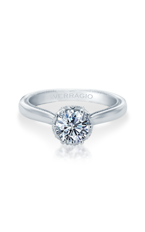 Verragio 14K White Gold Renaissance Engagement Ring